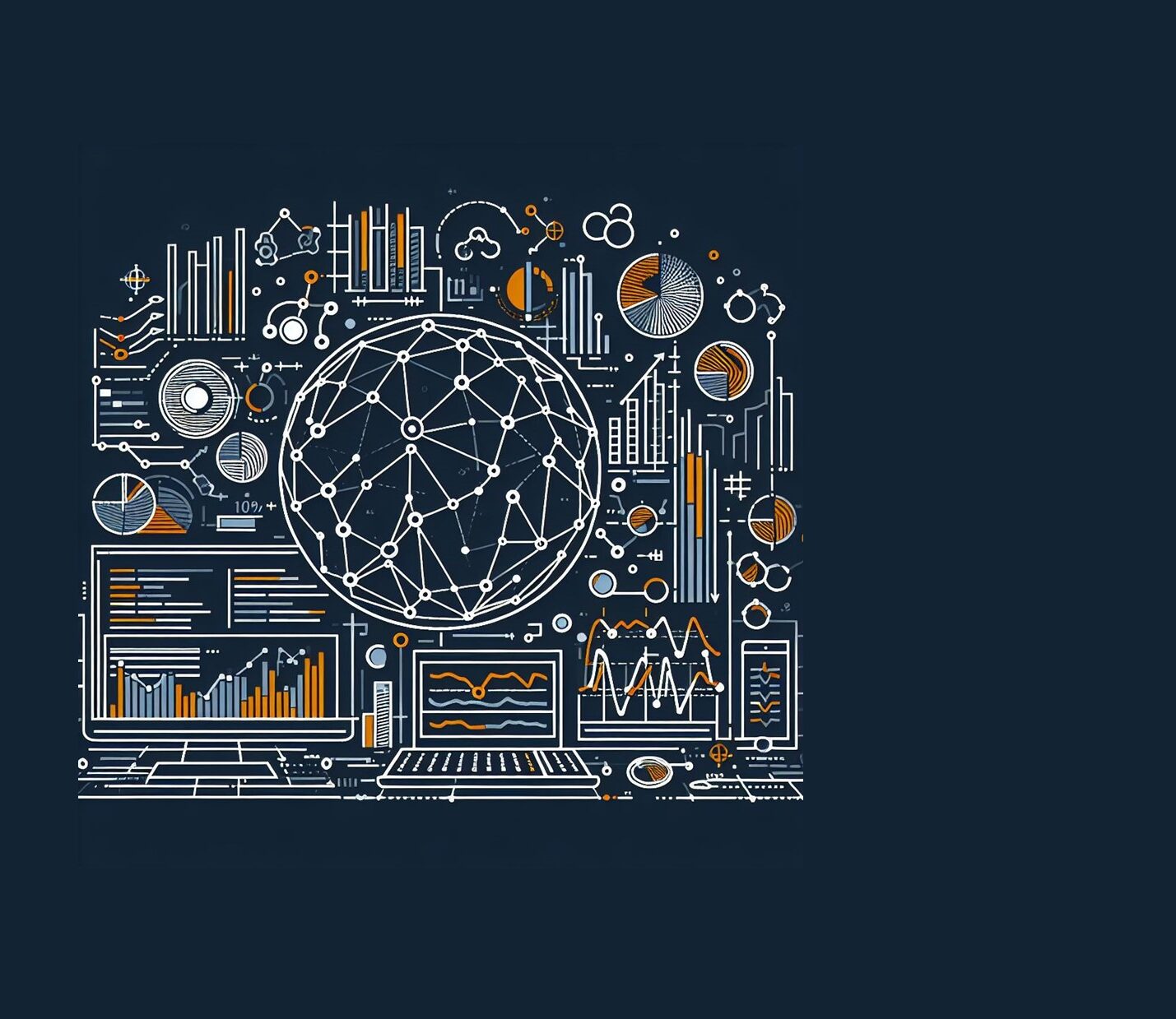 Image related to geodata analysis. Created by DallE.