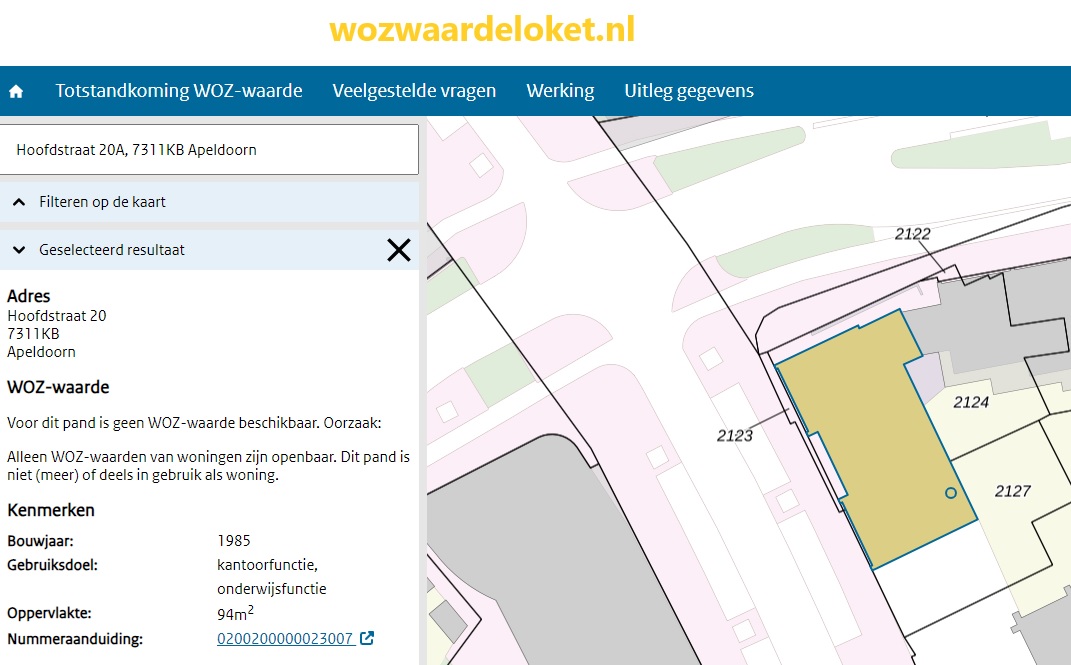 Geo-ICT Training Center, Nederland - Leergang WOZ