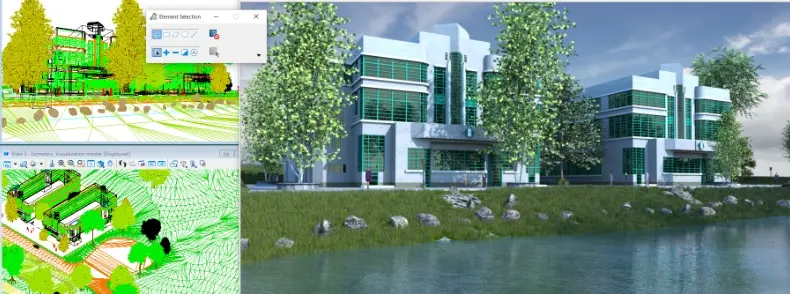 Geo-ICT Training Center, Nederland - Cursus MicroStation Rendering